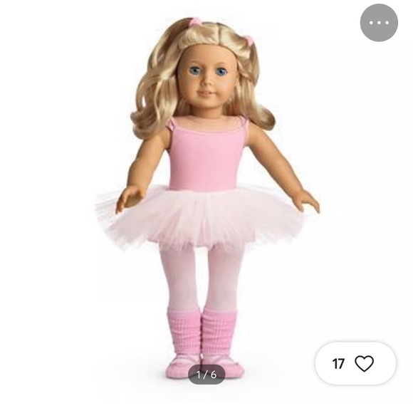American Girl Pink Ballet Outfit for 18” Doll - Picture 3 of 4